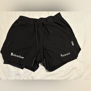 ASRV Jet Black Performance Shorts